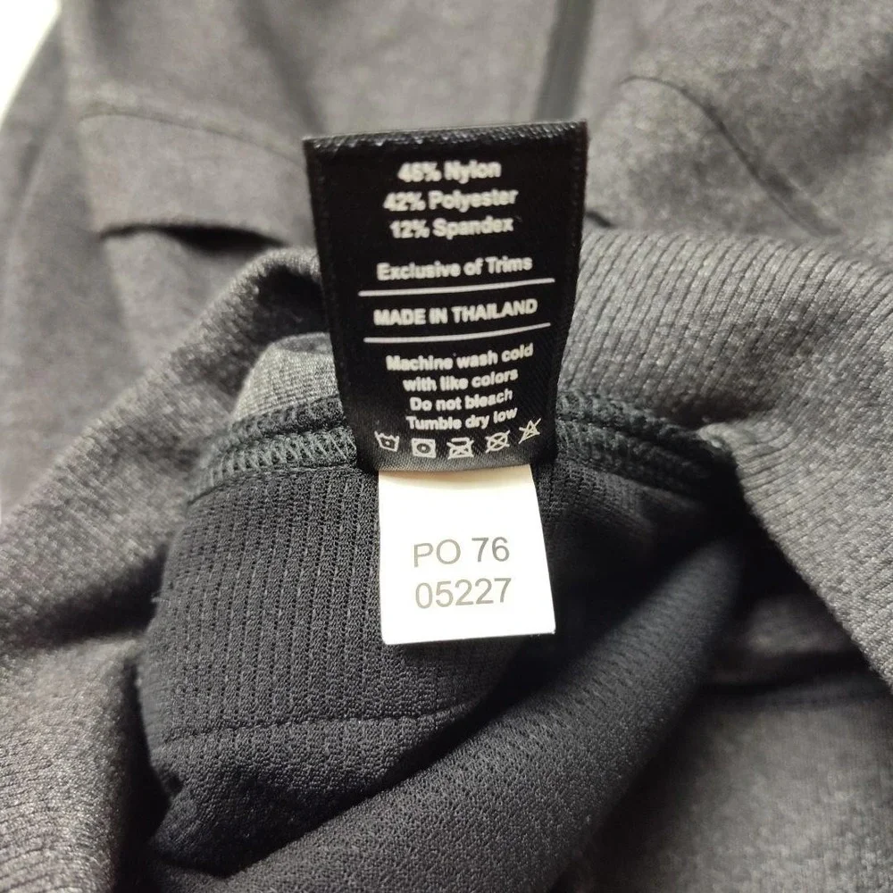 Public Rec Jacket Mens Medium Gray Full Zip Track Bomber Stretch Pockets Golf